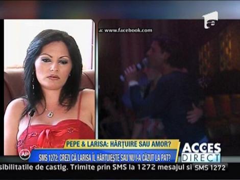 Larisa, despre sms-urile trimise lui Pepe