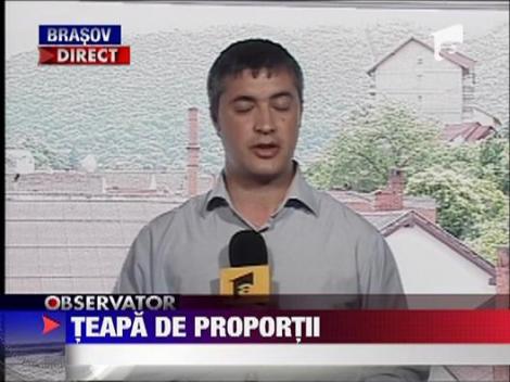 Teapa de proportii in judetul Gorj