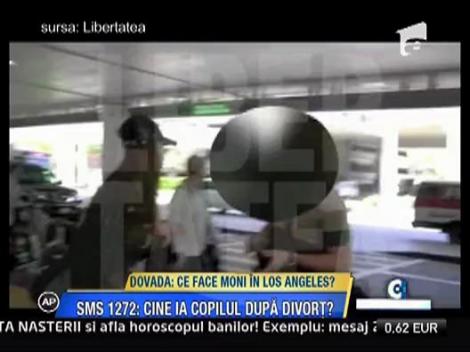 Monica a ajuns la Los Angeles