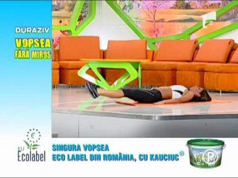 Exercitii pentru talie cu vecina Roxana