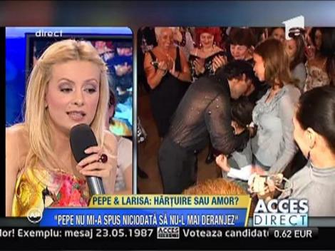Vezi aici ce vrea Larisa de la latino-lover-ul Pepe