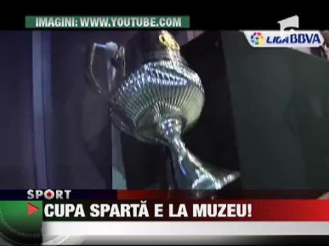 Cupa scapata din autocar de Sergio Ramos a ajuns la muzeu