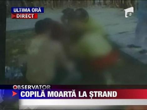 Copila aspirata de gura de evacuare unui bazin