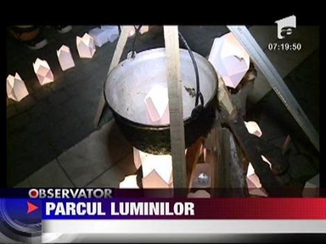 Festivalului Luminii in Parcul Carol