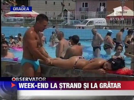 Week-end la strand si la gratar
