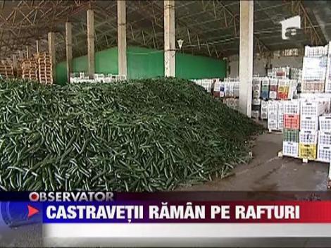 Mii de tone de castraveti, la groapa de gunoi