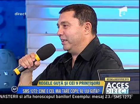 Marian Guta face o demonstratie de sport