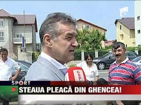 Steaua pleaca din Ghencea