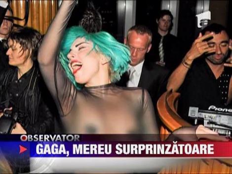 Lady Gaga, mereu surprinzatoare