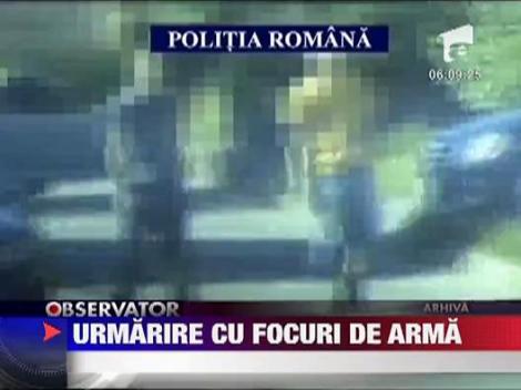 Urmarire cu focuri de arma in Capitala