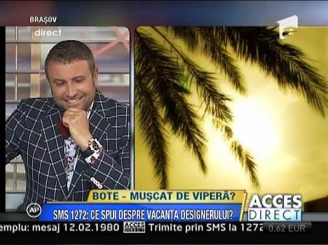 Catalin Botezatu, in vacanta printre dunele desertului