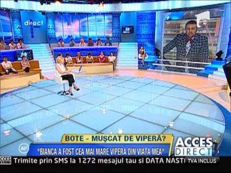 Bote spune ca stie cine e Burlacita