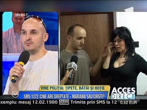 Cristi rupe logodna cu Mariana Moculescu