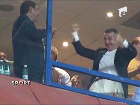Gigi Becali si Borcea au facut un Show Pacatos