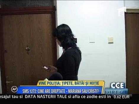 Scandal intre Mariana Moculescu si iubitul ei Cristi