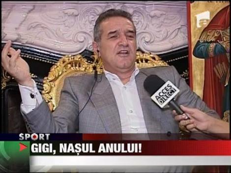 Gigi Becali vrea sa fie cel mai bogat nas din lume