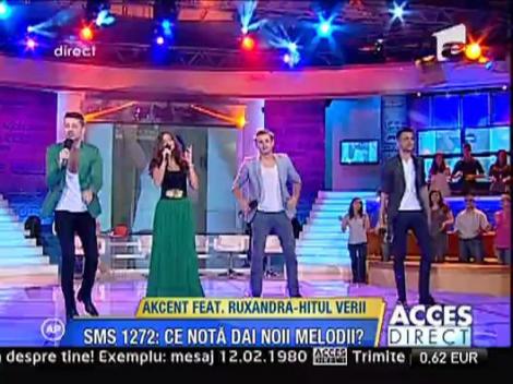Akcent feat Ruxandra- Feelings on fire