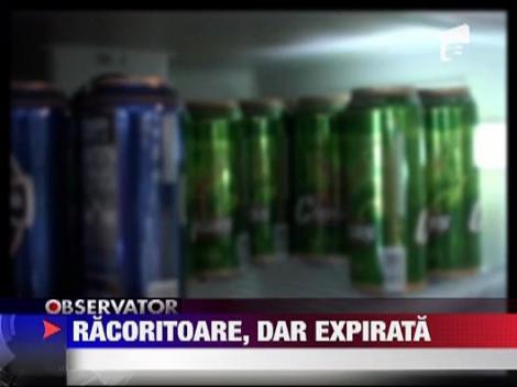 Bere expirata, pe rafturile din magazine