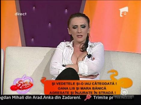 Mara Banica agresata si injurata pe strada!