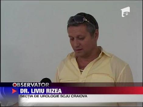 Piatra de 1 kilogram la rinichi