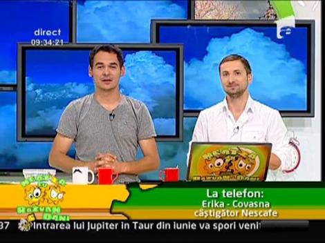 Erika a castigat 1000 de euro la Neatza