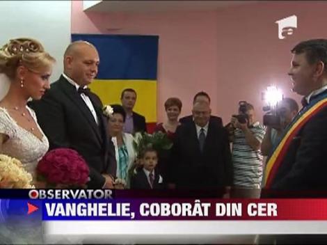 Vanghelie a ajuns cu elicopterul la nunta deputatului PSD Adrian Mocanu