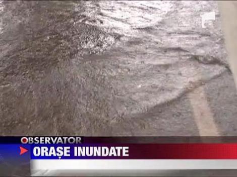 Ploaia a dat peste cap traficul rutier in Bucuresti