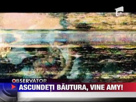 Ascundeti bautura, vine Amy Winehouse!