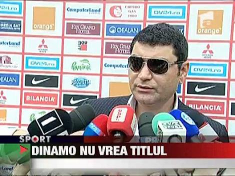 Dinamo nu vrea titlul