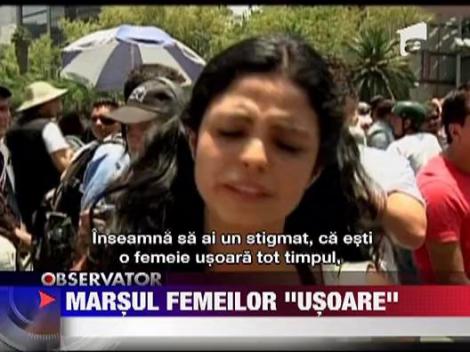 Marsul femeilor "usoare"