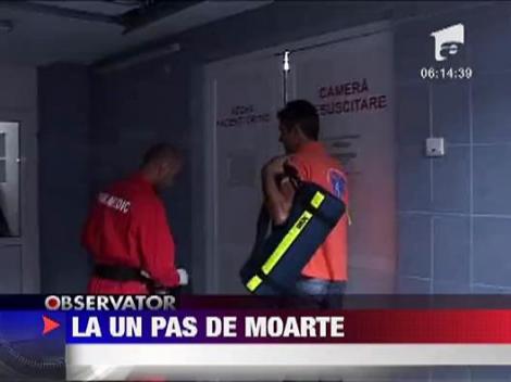 Copil de doi ani in stare critica la spital, dupa ce a baut o sticla cu diluant