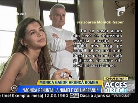 Scrisoarea Monicai Columbeanu catre Irinel