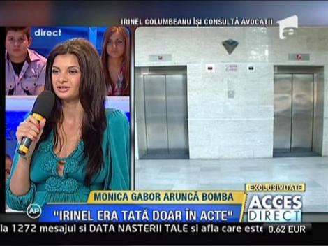 Monica Columbeanu: "Irinel se teme ca va trebui sa ma sustina financiar"