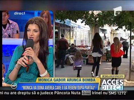 Monica Columbeanu: "Bunurile castigate dupa finalizarea divortului le donez"