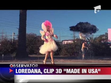 Loredana, videoclip 3D in desertul american