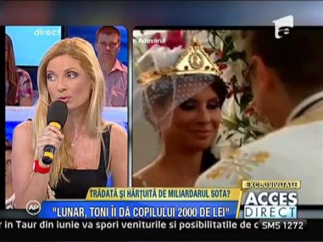 Adela Chirica: "Sota imi da 5 milioane pe saptamana, dar copilul e bolnav"