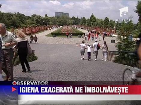 Sanatate: Igiena exagerata ne imbolnaveste