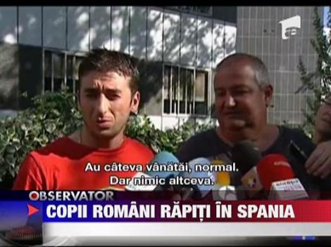 Doi copii romani, salvati de la moarte in Spania