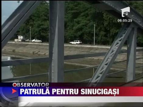 Patrula pentru sinucigasi in Targu Jiu