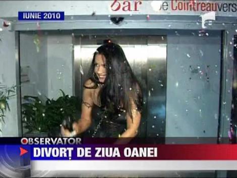 Oana si Pepe divorteaza astazi la notar