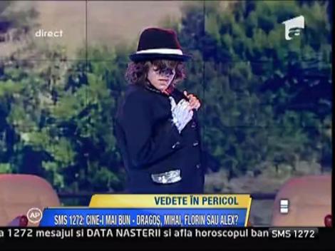 Vedetele in pericol / Uite ce bine il imita pe Michael Jackson