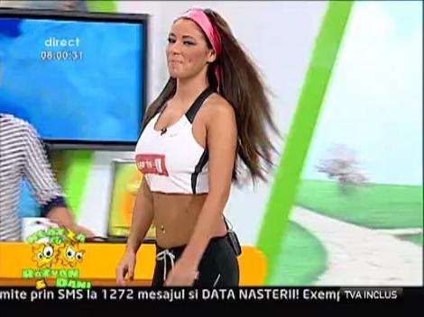 Roxana Vancea pe role la Neatza