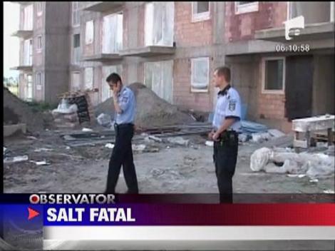 Accident de munca in Brasov: Un muncitor a cazut in gol de la etajul al saptelea al unui bloc