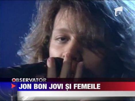 Jon Bon Jovi si femeile frumoase