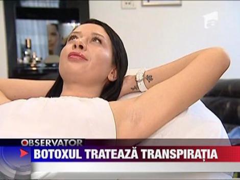 Botoxul trateaza transpiratia in exces