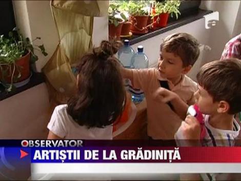 Reportaj Intact Media Academy / Artistii de la gradinita