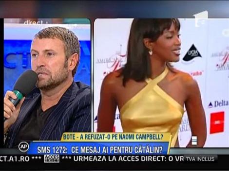 Bote a refuzat-o pe Naomi Campbell