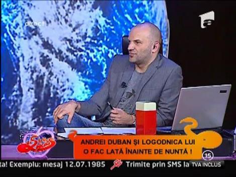 Andrei Duban si-a asortat costumul de nunta cu dintii