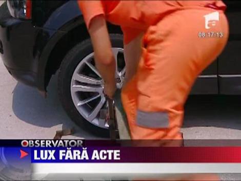 Masini de lux, confiscate de Garda Financiara