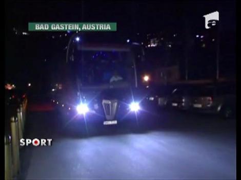 Steaua se antreneaza la racoare